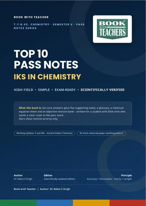 TYBSc Chemistry IKS in Chemistry Top 10 Pass Notes cover